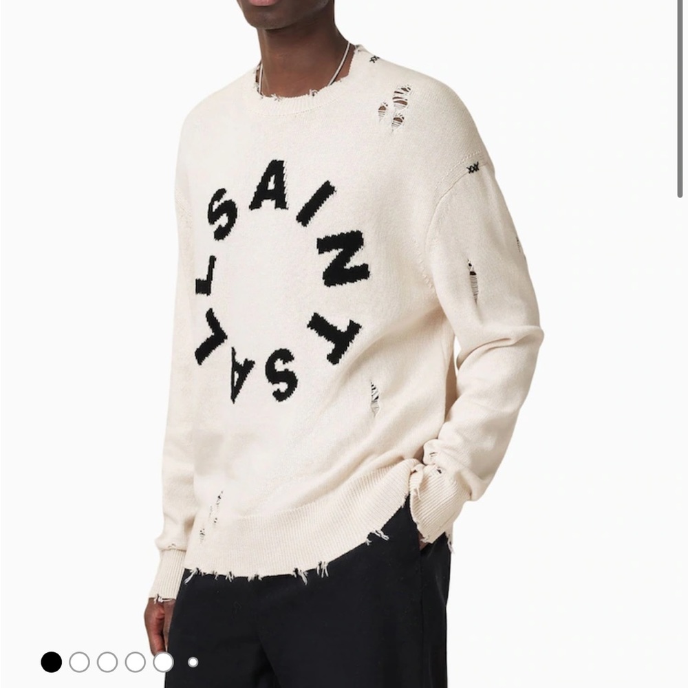 AllSaints White Diageo Crew neck
